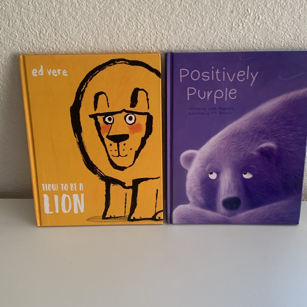 Ed vere How to by a lion in positively purple
